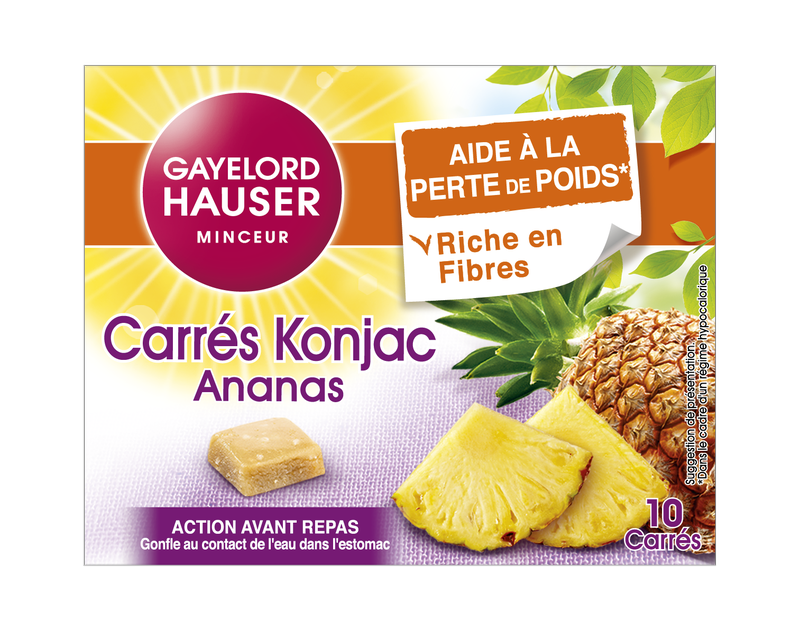 Carrés-Konjac-Ananas